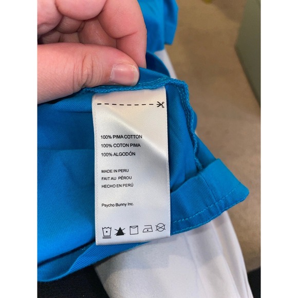 Kids Psycho Bunny Blue Graphic TShirt. Youth Medium‎ (10-12) - Picture 6 of 6